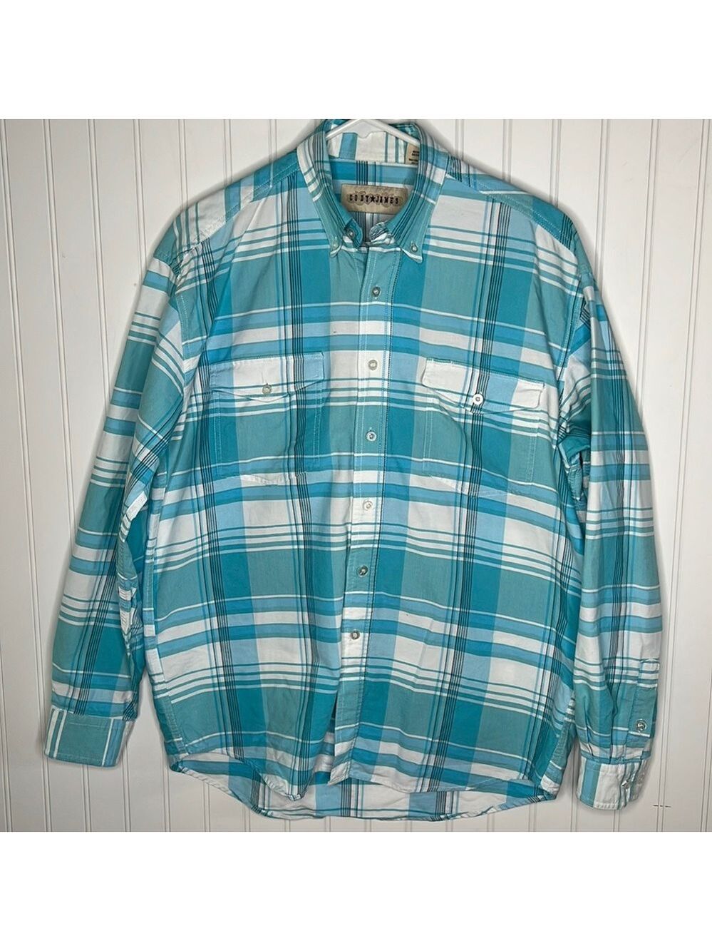 - Cody James Long Sleeve Button Up Casual Shirt Size Medium